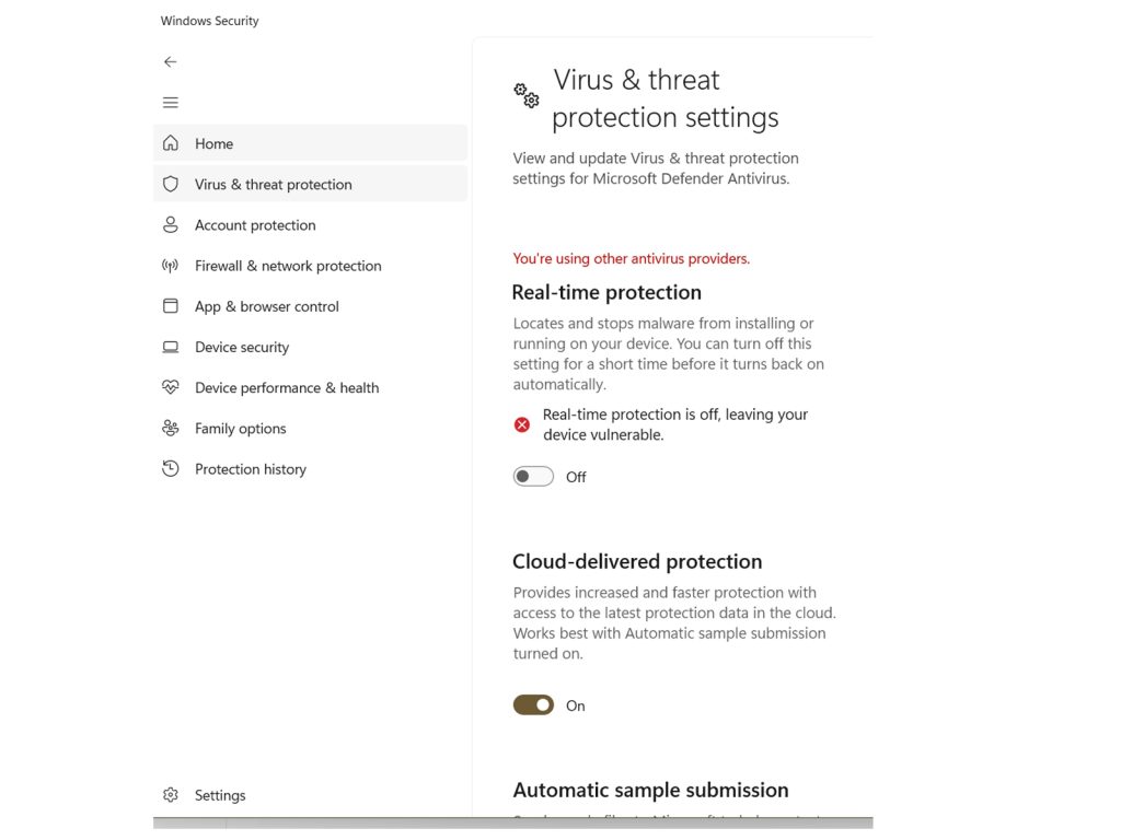 رفع خطای ERR_SSL_PROTOCOL_ERROR با بررسی تنظیمات آنتی‌ویروس 