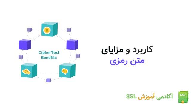 کاربرد متون رمزی یا ciphertext 