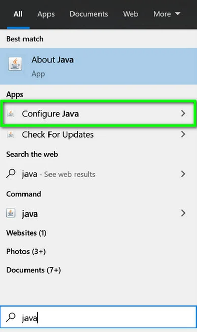 تنظیمات java برای رفع ارور ssl_error_handshake_failure_alert