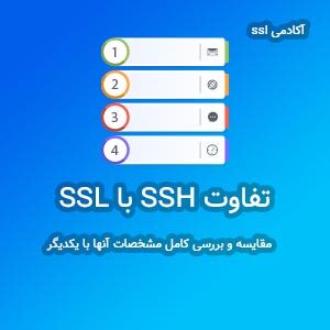 تفاوت SSL و SSH چیست؟